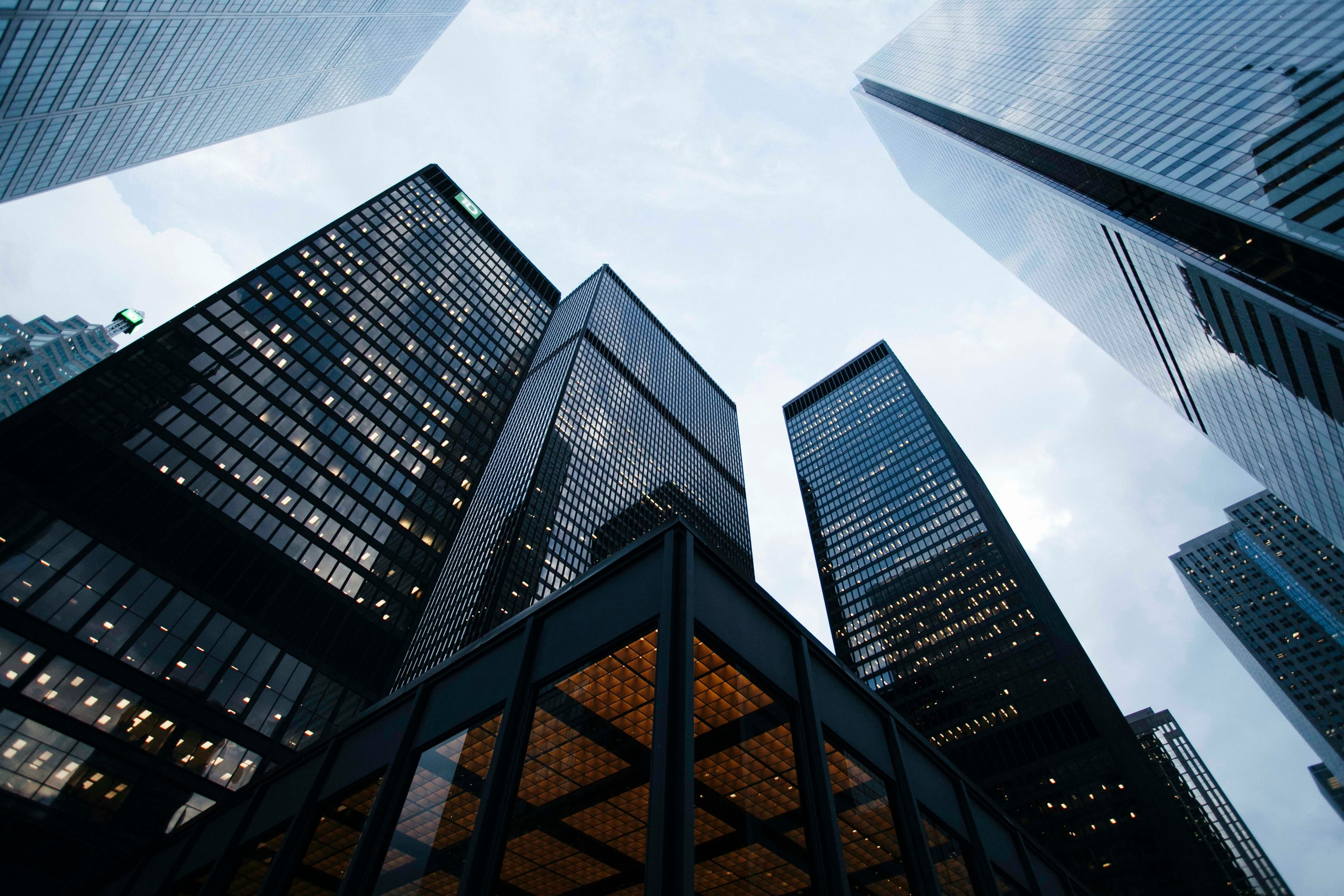 Financial services background